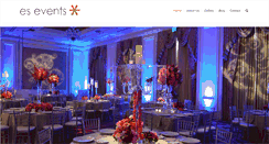 Desktop Screenshot of es-events.com